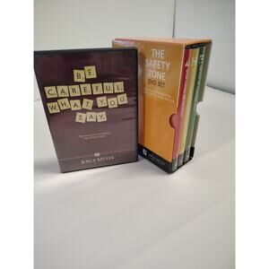 Joyce Meyer DVD Set - The Safety Zone Set (MISSING ONE DISK) + 1 additional DVD